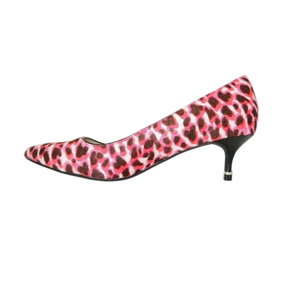Kenneth Cole New York Women's Morgan Kitten-Heel Pumps Bubble Gum Pink Size 5M - Picture 3 of 6
